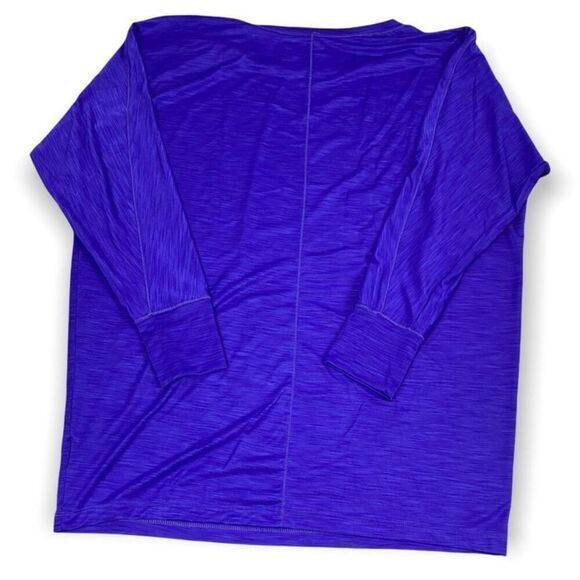 Old Navy Active Loose Purple Long Sleeve Top size XL - Picture 2 of 5
